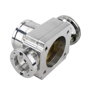 Planet Gates Throttle Body 70mm Throttle Body Performance Intake Manifold Billet Aluminum High Flow PQY6970