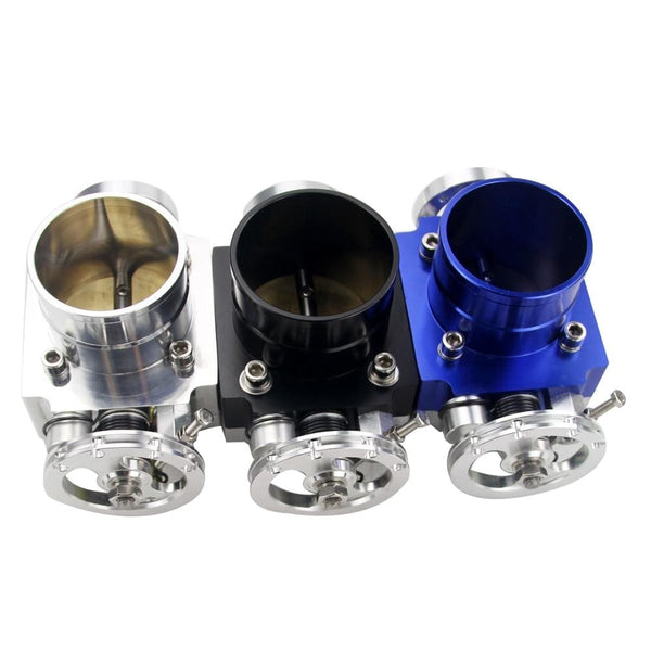 Planet Gates Throttle Body 70mm Throttle Body Performance Intake Manifold Billet Aluminum High Flow PQY6970