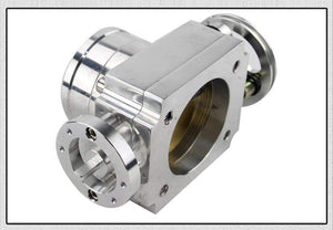Planet Gates Throttle Body 70mm Throttle Body Performance Intake Manifold Billet Aluminum High Flow PQY6970