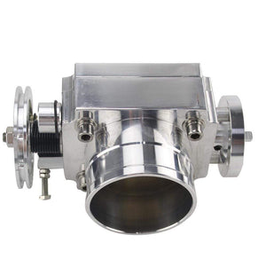 Planet Gates Throttle Body 70mm Throttle Body Performance Intake Manifold Billet Aluminum High Flow PQY6970