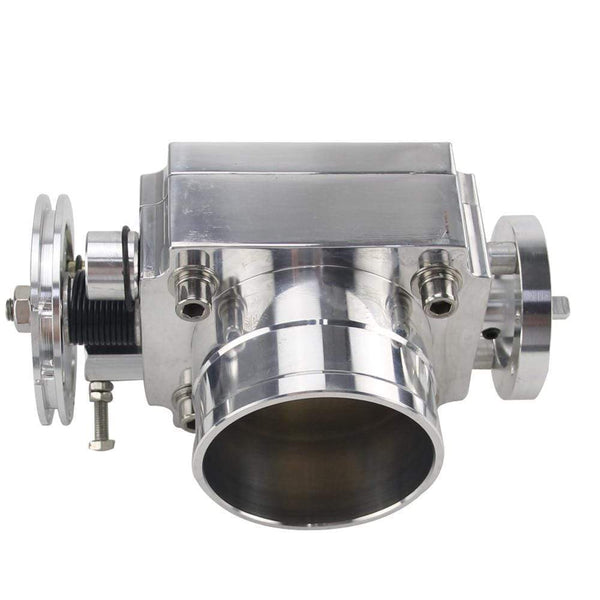Planet Gates Throttle Body 70mm Throttle Body Performance Intake Manifold Billet Aluminum High Flow PQY6970