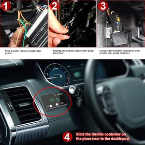 Planet Gates Throttle Response Controller 9 Drive  5 Modes Tuning Parts Accessory Plug Play Racing Accelerator Potent Booster
