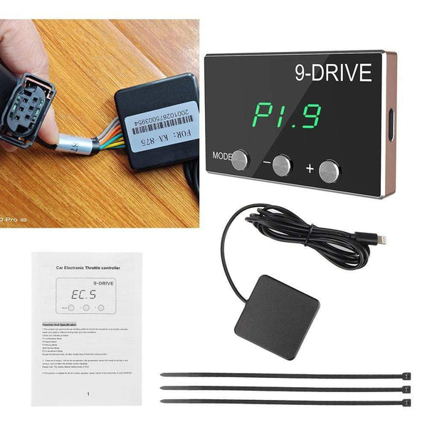 Planet Gates Throttle Response Controller 9 Drive  5 Modes Tuning Parts Accessory Plug Play Racing Accelerator Potent Booster