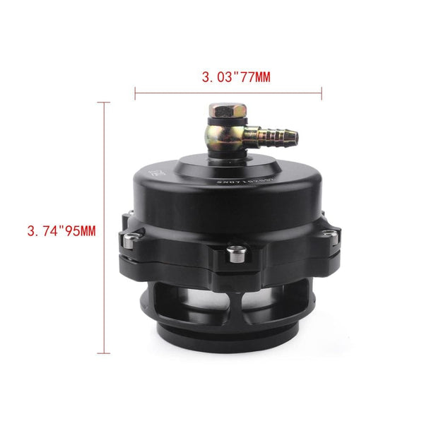 Planet Gates Tial style 50mm Blow Off Valve CNC BOV Authentic with v-band Flange with logo RS-BOV027