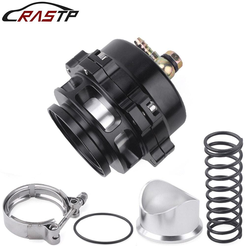 Planet Gates Tial style 50mm Blow Off Valve CNC BOV Authentic with v-band Flange with logo RS-BOV027