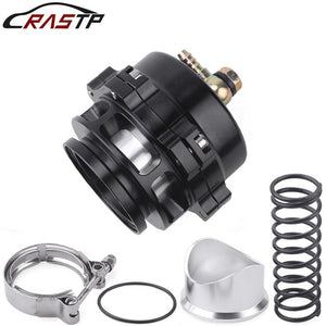 Planet Gates Tial style 50mm Blow Off Valve CNC BOV Authentic with v-band Flange with logo RS-BOV027