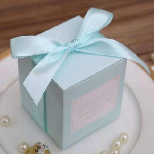 Planet Gates Tiffany / 70 x 70 x 80 mm 50 pcs Free Shipping Pink/ Tiffany Blue Birthday Wedding Favor Candy Boxes Bridal Shower Party Paper Gift Box
