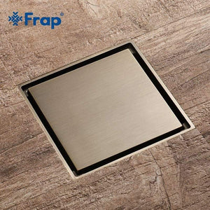 Planet Gates Tile Insert Square Floor Waste Grates Bathroom Shower Drain Floor Drain Antique Fltro Ducha Drain Hair Invisible Y38080
