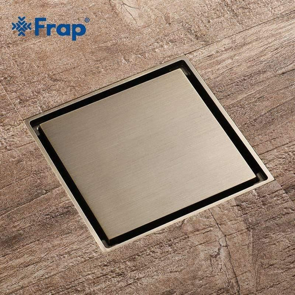 Planet Gates Tile Insert Square Floor Waste Grates Bathroom Shower Drain Floor Drain Antique Fltro Ducha Drain Hair Invisible Y38080