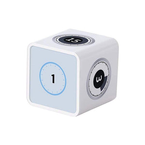 Timecube Timer Kitchen Cube Timer Rechargeable Stylish Mini Rubik timer 1-100 Minutes time management, Built-in gyroscope