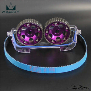 Planet Gates Timing Belt+Cam Gear Pulley Kit For T*oyota MK IV 2JZ-GTE 2JZ 93-02+ Cam Cover