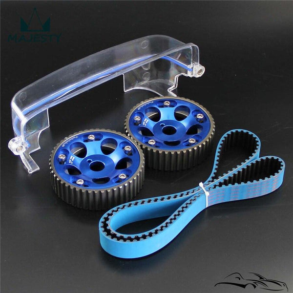 Planet Gates Timing Belt+Cam Gear Pulley Kit For T*oyota MK IV 2JZ-GTE 2JZ 93-02+ Cam Cover