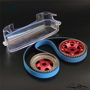 Planet Gates Timing Belt+Cam Gear Pulley Kit For T*oyota MK IV 2JZ-GTE 2JZ 93-02+ Cam Cover