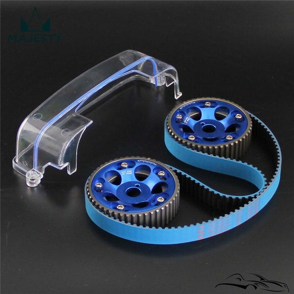 Planet Gates Timing Belt+Cam Gear Pulley Kit For T*oyota MK IV 2JZ-GTE 2JZ 93-02+ Cam Cover