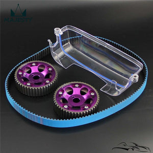 Planet Gates Timing Belt+Cam Gear Pulley Kit For T*oyota MK IV 2JZ-GTE 2JZ 93-02+ Cam Cover