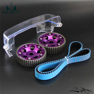 Planet Gates Timing Belt+Cam Gear Pulley Kit For T*oyota MK IV 2JZ-GTE 2JZ 93-02+ Cam Cover