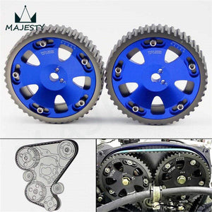 Planet Gates Timing Belt Cover +Cam Pulley w/ Belt For Lancer Evolution 4G63 EVO 4 5 6 7 8