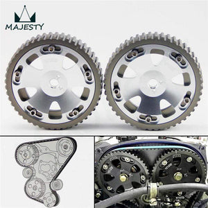 Planet Gates Timing Belt Cover +Cam Pulley w/ Belt For Lancer Evolution 4G63 EVO 4 5 6 7 8