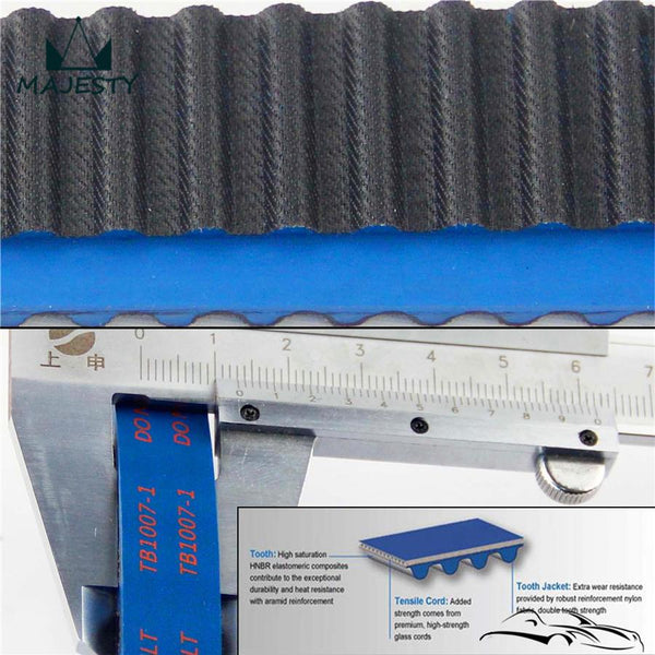 Planet Gates Timing Belt Cover +Cam Pulley w/ Belt For Lancer Evolution 4G63 EVO 4 5 6 7 8