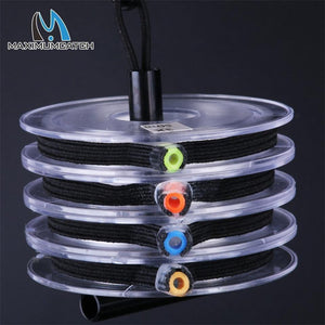 Planet Gates Tippet Line (2x,3x,4x,5x,6x,7x) Clear Fly Fishing Tippet Line with Tippet Holder & Spool Tender