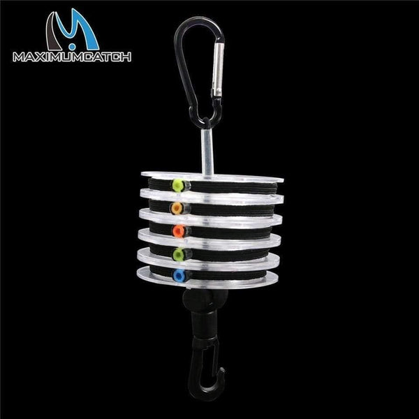 Planet Gates Tippet Line (2x,3x,4x,5x,6x,7x) Clear Fly Fishing Tippet Line with Tippet Holder & Spool Tender