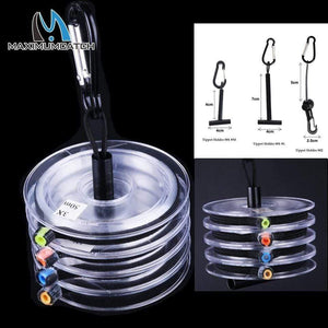Planet Gates Tippet Line (2x,3x,4x,5x,6x,7x) Clear Fly Fishing Tippet Line with Tippet Holder & Spool Tender