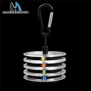 Planet Gates Tippet Line (2x,3x,4x,5x,6x,7x) Clear Fly Fishing Tippet Line with Tippet Holder & Spool Tender