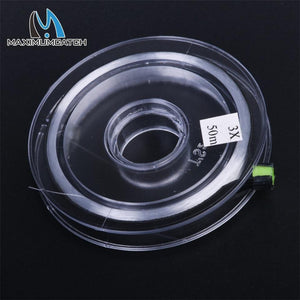 Planet Gates Tippet Line (2x,3x,4x,5x,6x,7x) Clear Fly Fishing Tippet Line with Tippet Holder & Spool Tender