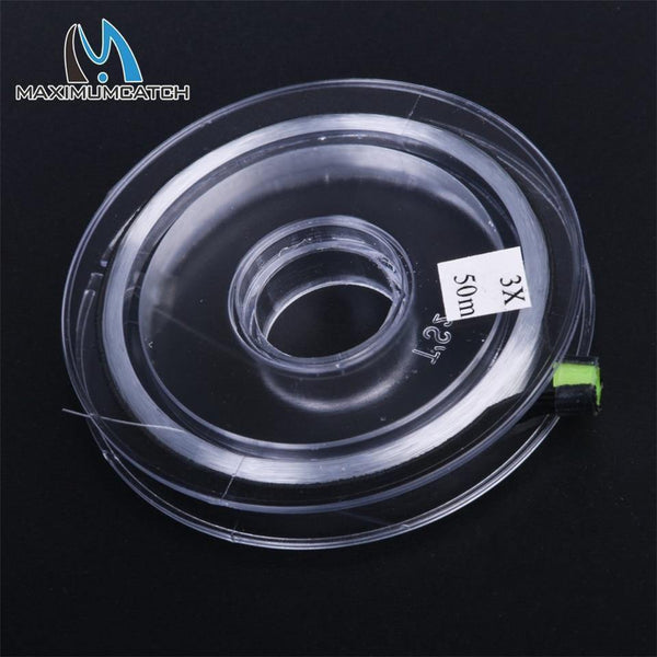 Planet Gates Tippet Line (2x,3x,4x,5x,6x,7x) Clear Fly Fishing Tippet Line with Tippet Holder & Spool Tender
