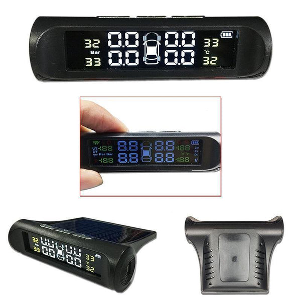 Planet Gates Tire Pressure Sensor Alarm Monitor System Internal / External Tire Temperature Sensor Wireless Pressure Sensor
