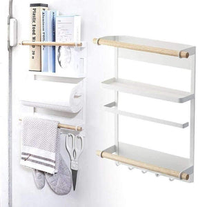 Planet Gates Tissue Hooks Fridge Storage Rack Kitchen Tableware Organization Frame Bathroom Toiletries Finishing Rack Metal Storage Rack V0