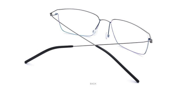 Planet Gates Titanium Alloy Glasses Frame Men Prescription Eyeglasses New Women Myopia Optical Korean Morten Screwless Eyewear 98624