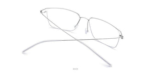 Planet Gates Titanium Alloy Glasses Frame Men Prescription Eyeglasses New Women Myopia Optical Korean Morten Screwless Eyewear 98624