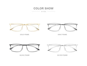 Planet Gates Titanium Alloy Glasses Frame Men Square Myopia Prescription Eyeglasses Frames 2020 New Full Optical Korean Eyewear 8105