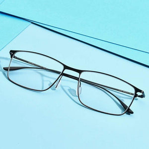 Planet Gates Titanium Alloy Glasses Frame Men Square Myopia Prescription Eyeglasses Frames 2020 New Full Optical Korean Eyewear 8105