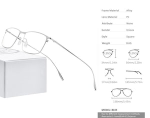 Planet Gates Titanium Alloy Glasses Frame Men Square Myopia Prescription Eyeglasses Frames 2020 New Full Optical Korean Eyewear 8105