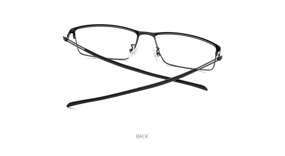 Planet Gates Titanium Alloy Glasses Frame Men  Square Prescription Eyeglasses Myopia Optical Frames Korean Screwless Eyewear F1010