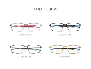 Planet Gates Titanium Alloy Glasses Frame Men  Square Prescription Eyeglasses Myopia Optical Frames Korean Screwless Eyewear F1010