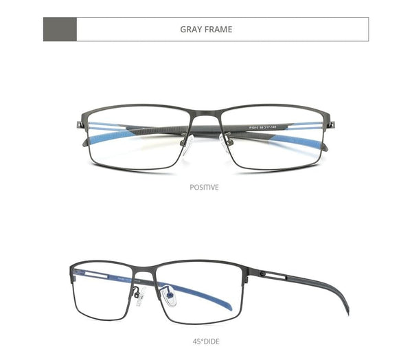 Planet Gates Titanium Alloy Glasses Frame Men  Square Prescription Eyeglasses Myopia Optical Frames Korean Screwless Eyewear F1010