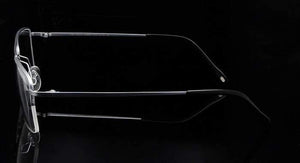 Planet Gates Titanium frame black Titanium Glasses Frame Men Half Rim Eyeglasses Pilot Glass Eyewear Business Man Spectacle Frame