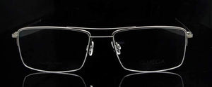Planet Gates Titanium frame black Titanium Glasses Frame Men Half Rim Eyeglasses Pilot Glass Eyewear Business Man Spectacle Frame