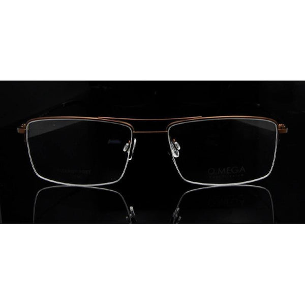 Planet Gates Titanium frame black Titanium Glasses Frame Men Half Rim Eyeglasses Pilot Glass Eyewear Business Man Spectacle Frame