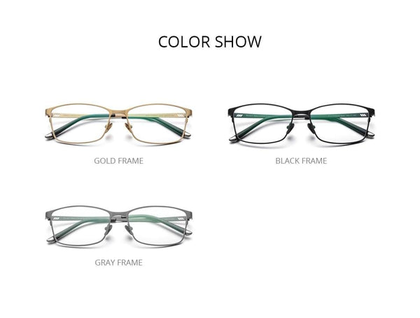 Planet Gates Titanium Glasses Frame Men Square Eyewear Male Classic Full Optical Prescription Eyeglasses Frames Gafas Oculos 8505