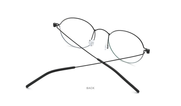 Planet Gates Titanium Glasses Frame Women Prescription Eyeglasses Men New Korean Myopia Optical Frames Morten Screwless Eyewear 7510