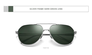 Planet Gates Titanium Polarized Sunglasses Men Brand Design Square Sun Glasses for Men 2019 New Driving Outdoor UV400 Shades 8506