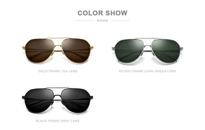 Planet Gates Titanium Polarized Sunglasses Men Brand Design Square Sun Glasses for Men 2019 New Driving Outdoor UV400 Shades 8506