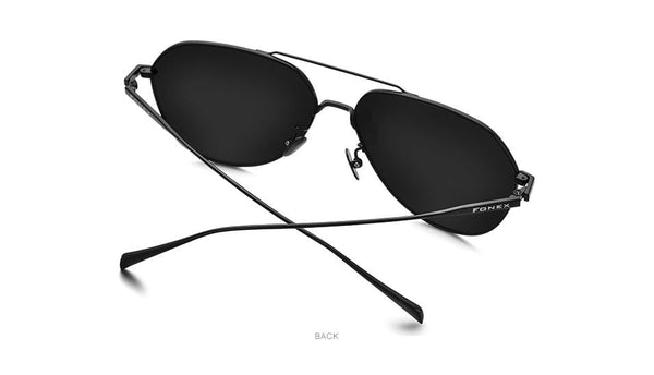 Planet Gates Titanium Polarized Sunglasses Men Brand Design Square Sun Glasses for Men 2019 New Driving Outdoor UV400 Shades 8506