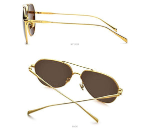 Planet Gates Titanium Polarized Sunglasses Men Brand Design Square Sun Glasses for Men 2019 New Driving Outdoor UV400 Shades 8506