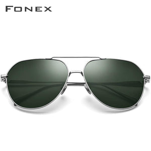 Planet Gates Titanium Polarized Sunglasses Men Brand Design Square Sun Glasses for Men 2019 New Driving Outdoor UV400 Shades 8506