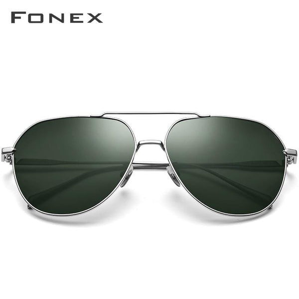 Planet Gates Titanium Polarized Sunglasses Men Brand Design Square Sun Glasses for Men 2019 New Driving Outdoor UV400 Shades 8506